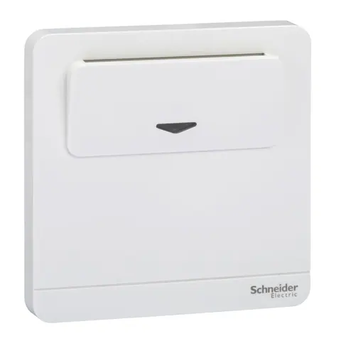 Schneider Electric Card switch, AvatarOn, complete product, white — E8331EKT_WE