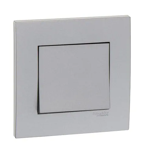Schneider Electric Intermediate switch, Vivace, 250V, 10AX, aluminium silver — KB31IA_AS