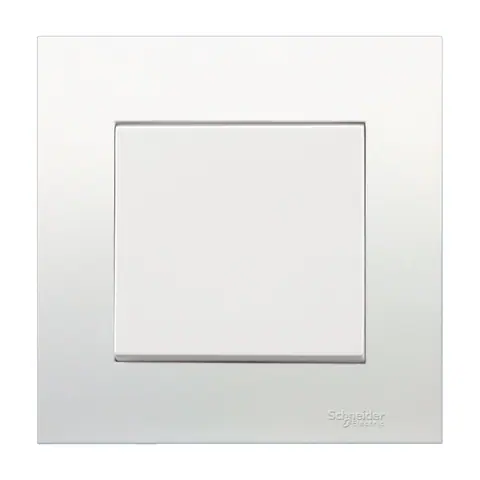 Schneider Electric Switch, Vivace, 16AX, 250V, 2 way, 2 gang, white — KB32