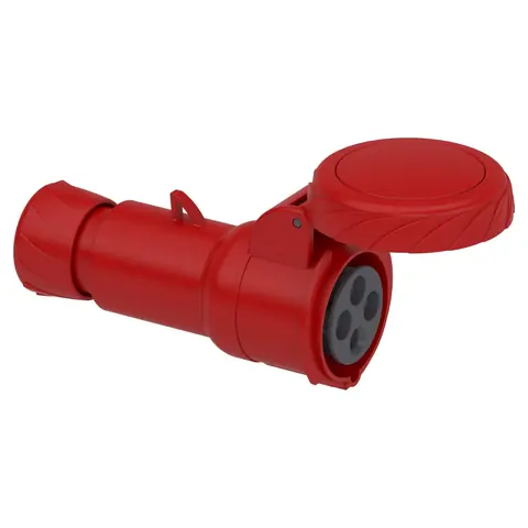 Schneider Electric Wander socket outlet, Mureva PK, Fast connection, 16A, 3P+E, 400V, IP67 — PKY16M734