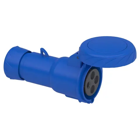 Schneider Electric Wander socket outlet, Mureva PK, Fast connection, 32A, 3P+E, 220V, IP67 — PKY32M724
