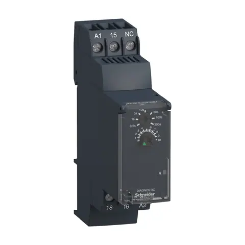 Schneider Electric Single function relay, Harmony Timer Relays, 8A, 1 CO, 0.05s to 300s, star delta, 24V DC or 24 to 240V AC DC — RE22R1QCMU